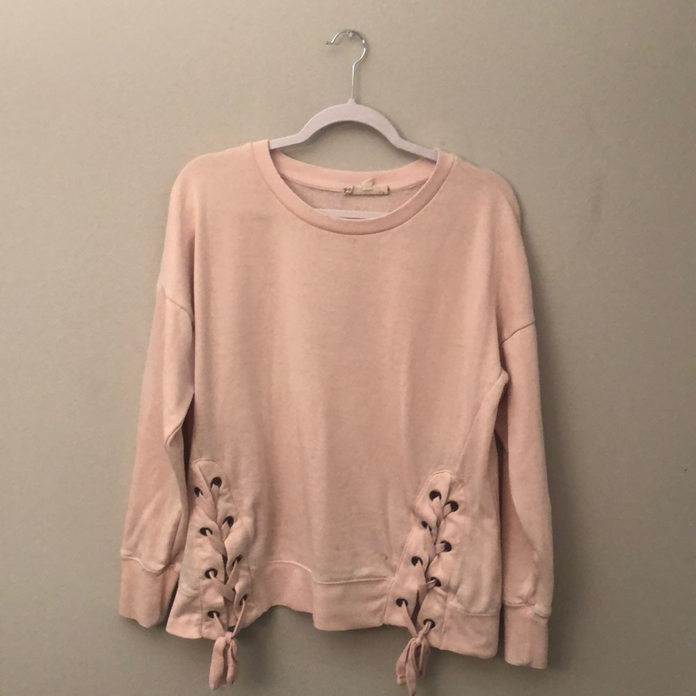 Pink sweatshirt